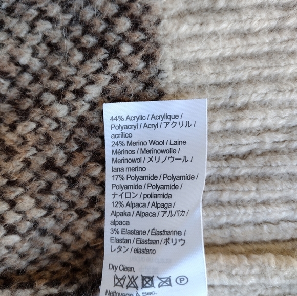 J. CREW Oversized Cardigan Sweater in Leopard Print Size M BJ572 - Picture 5 of 8